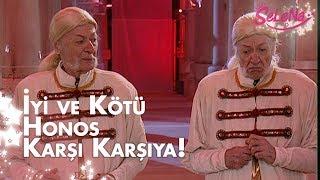 İyi ve kötü honos karşı karşıya