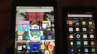 Amazon Fire Tablets - Fire HD 8 2017 and Fire HD 6 2014 - Fire OS