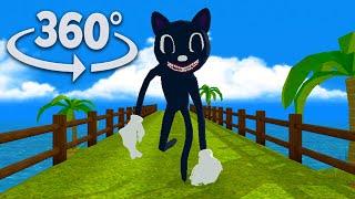 360° Video   Cartoon Cat 360 Jumpscare  Horror Animation VR