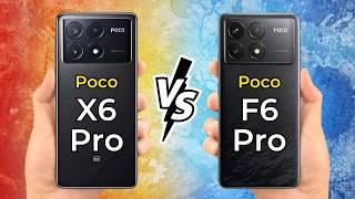 Poco X6 Pro Vs Poco F6 Pro  Full Specs Comparison