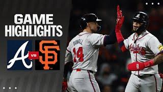 Braves vs. Giants Game Highlights 81224  MLB Highlights