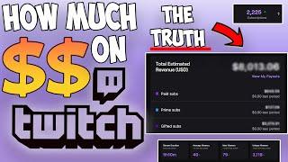 How Much Money Do Twitch Streamers Make - My First Payout