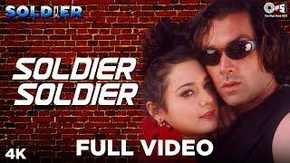 Soldier Soldier  Kumar Sanu  Alka Yagnik  Soldier Movie  Bobby Deol  Preity Zinta  90s Songs