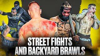 The Most Brutal Street & Backyard Fights - Bare Knuckle MMA & Boxing Knockouts