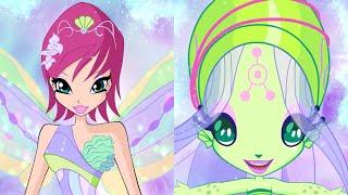 Tecna bonds with Lithia  Winx Club Clip