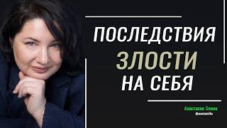 ЗЛОСТЬ на СЕБЯ. Почему на себя нельзя злиться?