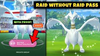 How To do Raid Battle Without Using Raid Pass in Pokemon Go  Pokemon Go Unlimited Raid Pass Glitch