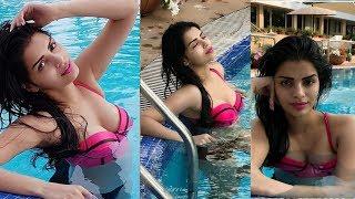 Hot Sonali Raut In Pink Bikini Photoshoot