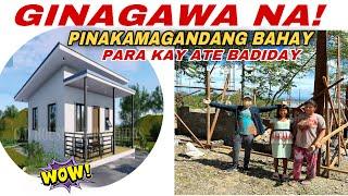 BAHAY NILA ATE BADIDAY ITO NA GINAGAWA NA MANSYON PALA?