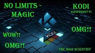 Easy Install KODI + NO LIMITS - MAGIC Build  on Raspberry Pi 2 3 0 in 2 Minutes