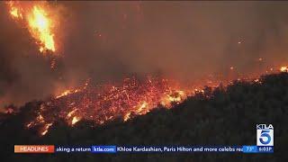 Line Fire in San Bernardino County burns over 37000 acres suspect charged