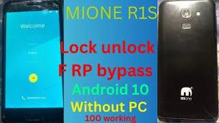MIONE R1S FRP Unlock Method2023 MIONE FRP Lock Remove without Pc
