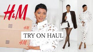 H&M HAUL & TRY ON  H&M SPRING SUMMER HAUL  ama loves beauty