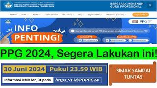 PPG DALJAB 2024 SEGERA LAKUKAN PEMUTAKHIRAN DATA SAMPAI 30 JUNI 2024