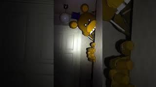 FNaF 4 irl - Fredbear is coming  Real life fredbear #shorts #fnafirl #fredbear