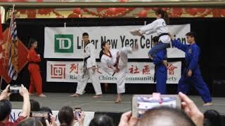 2020 Chinese New Year taekwondo demo @ Lansdowne Centre Richmond BC Canada Pt IV