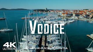 VODICE  Drone Aerial 4K  Šibenik-Knin Croatia Hrvatska