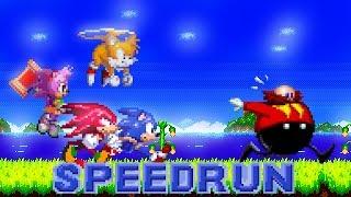 TAS Sonic 2 Advanced Edit SHC 2019 - Speedrun as Sonic