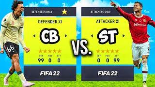Attacker vs. Defender DREAM TEAMS... in FIFA 