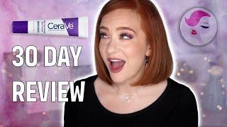 30 Day Review Cerave Skin Renewing Eye Cream