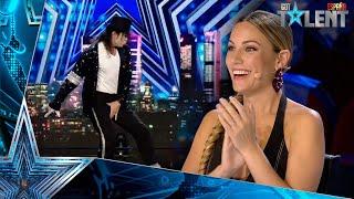 OMG The brilliant imitation of Michael Jackson  Auditions 8  Spains Got Talent 2021