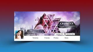 Professional Facebook Cover Photo Design - Photoshop Cc Tutorial