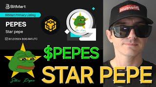 $PEPES - PEPE STAR TOKEN CRYPTO COIN HOW TO BUY PEPES MEXC GLOBAL BITMART PEPESTAR PANCAKESWAP BNB