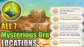 All 7 Mysterious Ore Locations  Arkhium Stock  II Genshin Impact 4.1