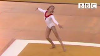 Soviet gymnast Olga Korbut charms the World  Faster Higher Stronger - BBC