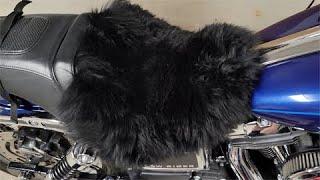 Do sheepskin motorcycle seat pads work?