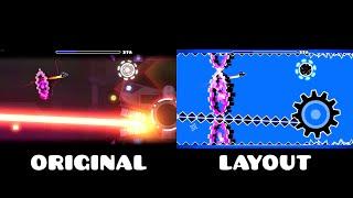 Boss V Devourers Original vs Layout  Geometry Dash Comparison