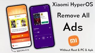 Remove All Ads In Redmi & Poco Phones - System Apps Remove All Ads In Xiaomi HyperOS No Apk & No Pc