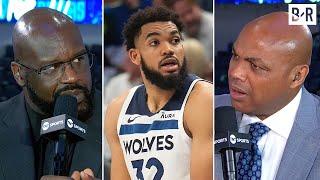 Shaq & Chuck Call Out Karl-Anthony Towns After Wolves Game 3 Loss vs. Mavs  Inside the NBA