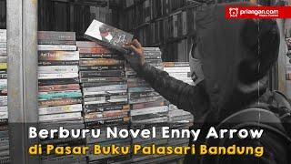 Berburu Novel Enny Arrow di Pasar Buku Palasari Bandung