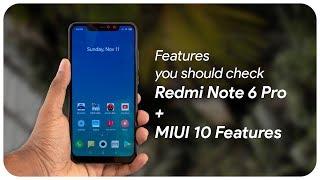Features you shouldnt miss in Redmi note 6 pro