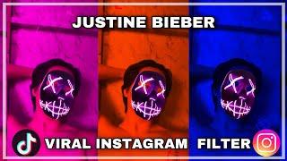 JUSTIN BIEBER INSTAGRAM FILTER  TIKTOK NEW TREND