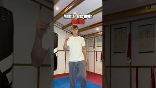 BUSTING a martial arts myth..