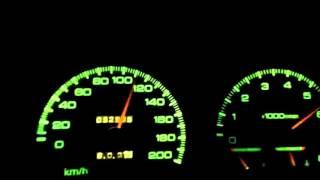 Mitsubishi Lancer GLX 1991 - Acceleration 0-140kmh