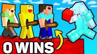 I Carried NOOBS To Their FIRST WIN in Bedwars...