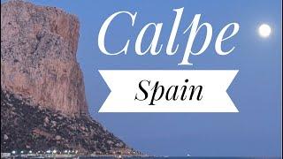 Beautiful Calpe Spain walk August 21 2024