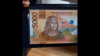 Have you seen 5000 peso bill? and 500 peso coin?