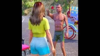 GTA V WHEN GIRL REJECT POOR FRANKLIN 2 #shorts  Maheshwar Gamerz