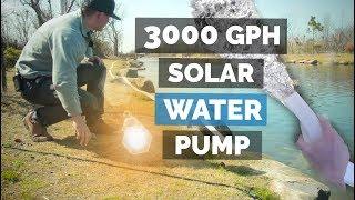 Solar Water Pumping 3000 Gallons Per Hour