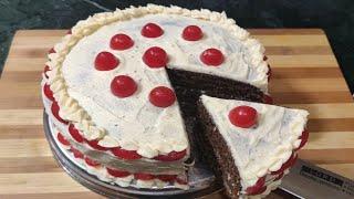 बर्थ डे केक बनाने की बिल्कुल नई रेसिपी बिना आटा बिना मैदा घर मे रखे बेसिक समान से  New Cake Recipe