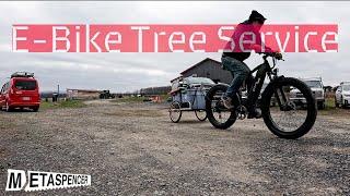 An All Electric e-Bike Centered Tree Service