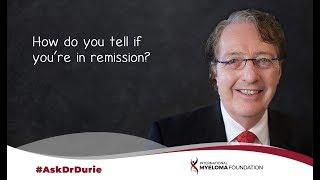 How do you tell if you’re in remission?