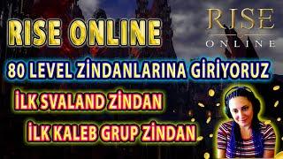 Rise Online  80 Level Zindanları  İlk Svaland Zindan İlk Kaleb Grup Zindan