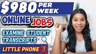 Dont Miss Out Earn $980Week From Home Review Student Transcripts for College Admission