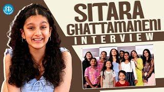 Sitara Ghattamaneni First Ever Interview With Digital Media Influencers  iDream Global