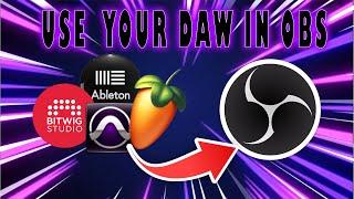 How Get Audio from FL Studio Or Any DAW in OBS Using ASIO Link Pro 2024